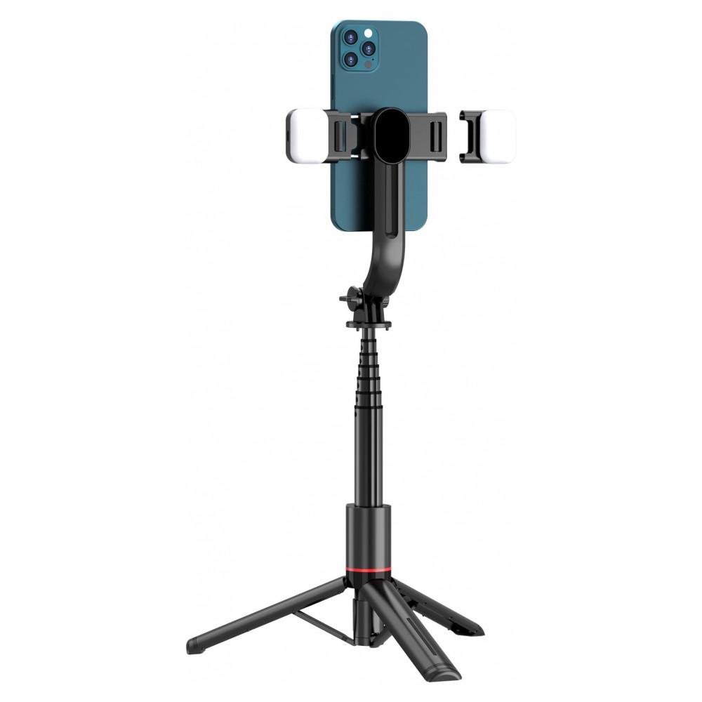 Трипод-монопод ArmorStandart Tripod Monopod Selfie Stick Bluetooth ASM11 Double LED Black (ARM79275) - фото 4