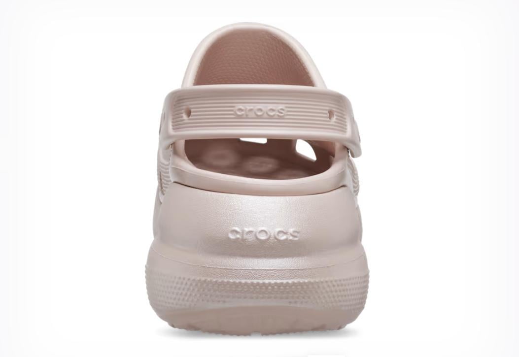 Сабо женские Crocs Crush Shimmer Clog M7W9 р. 39 25,5 см Pink Clay (208591) - фото 5