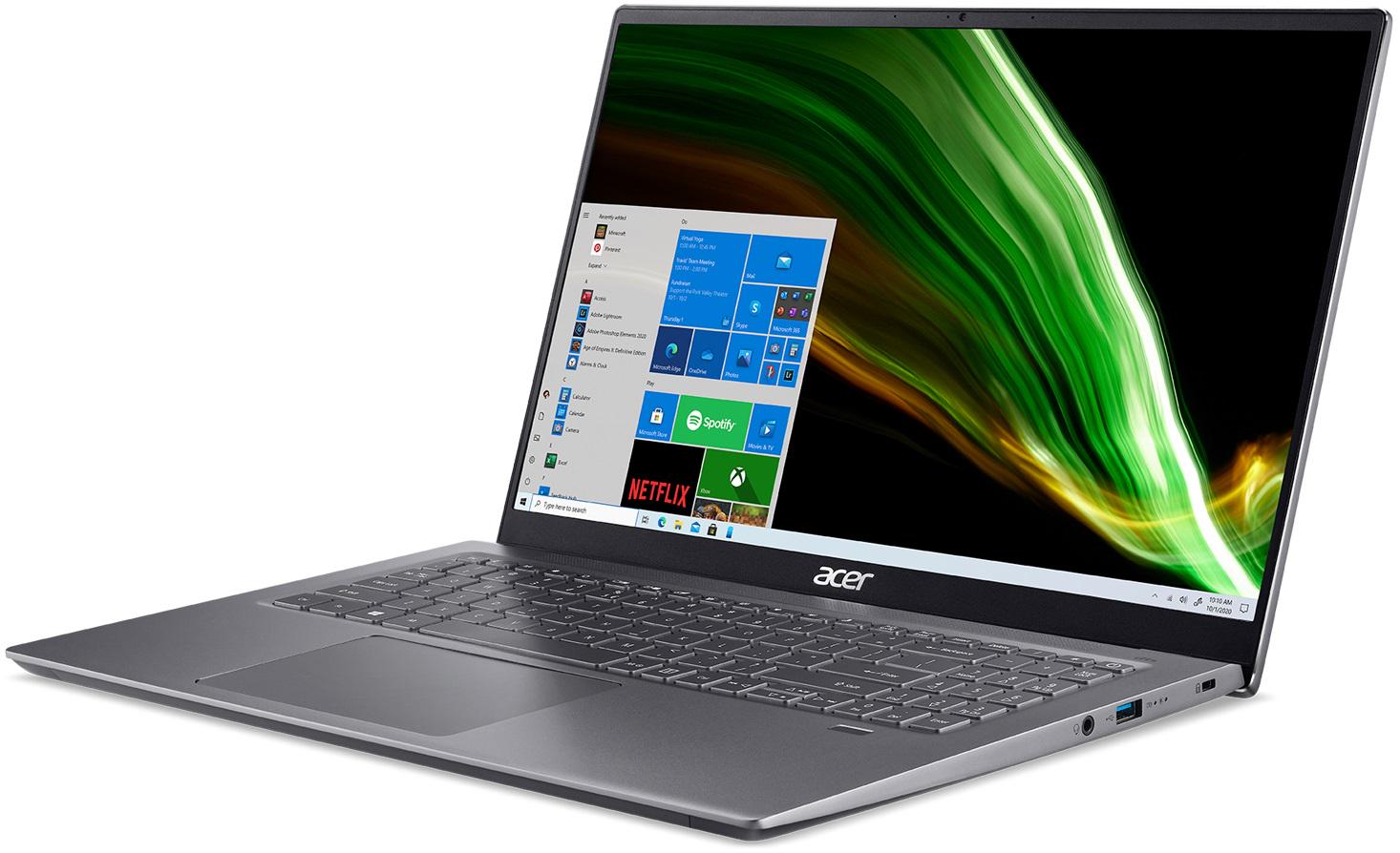 ᐉ Ноутбук Acer Swift X SFX16-51G-538T NX.AYKAA.001 (70120) • Купить в ...