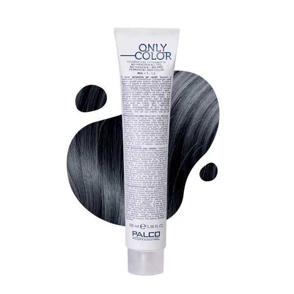 Крем-краска для волос безаммиачная PALCO Only Color №1.0 Черный 100 мл (34436)