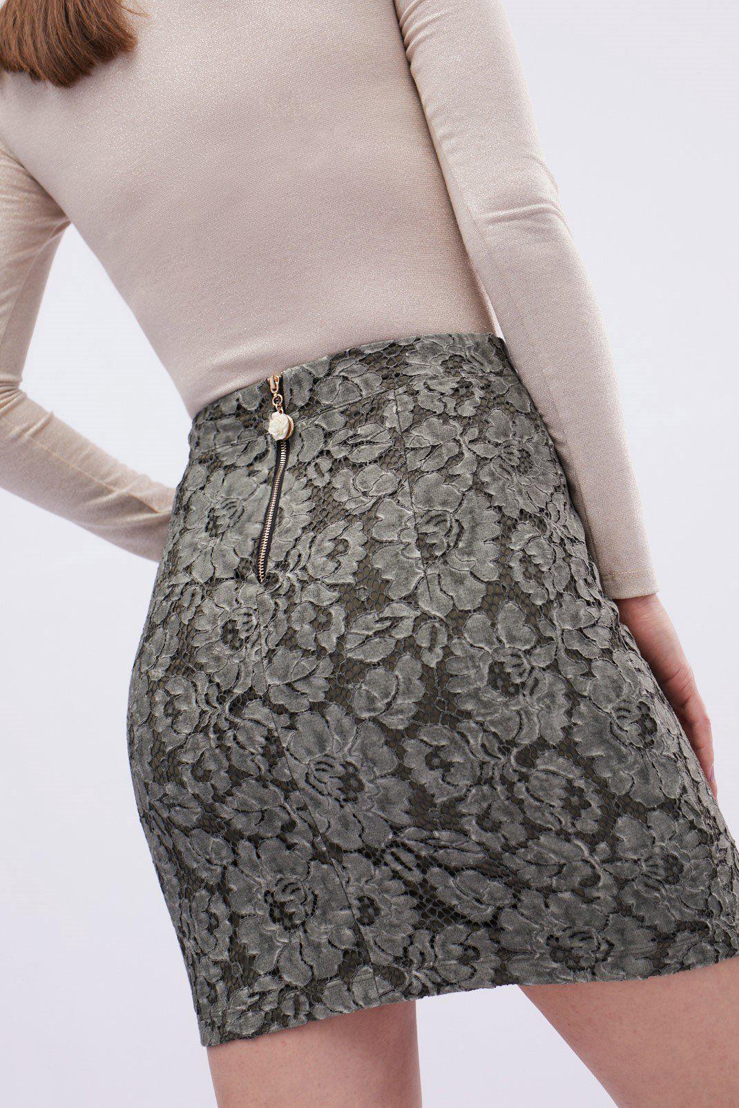 Спідниця Carica UB-3224-1 S Хакі (2000002006879) - фото 3 Спідниця Carica UB-3224-1 S Хакі (2000002006879) - фото 3