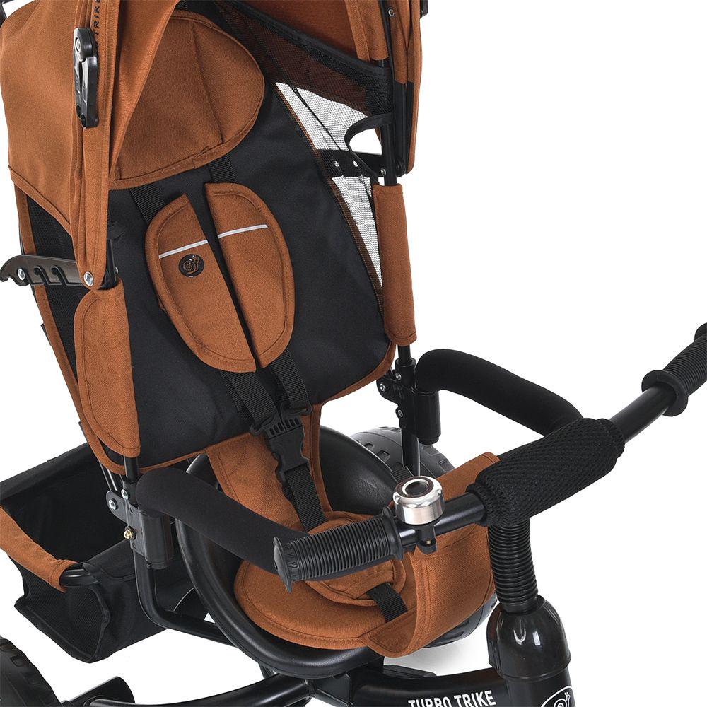 Дитячий велосипед триколісний Turbo Trike MT 1005 EVA Помаранчевий (715838700) - фото 4