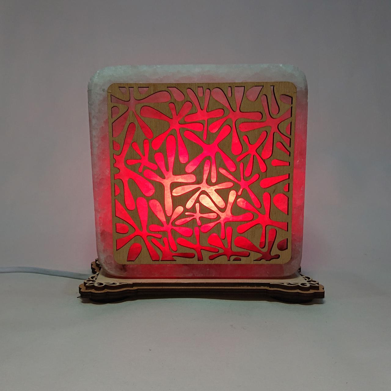 Соляной светильник Кляксы (k-0007-r)