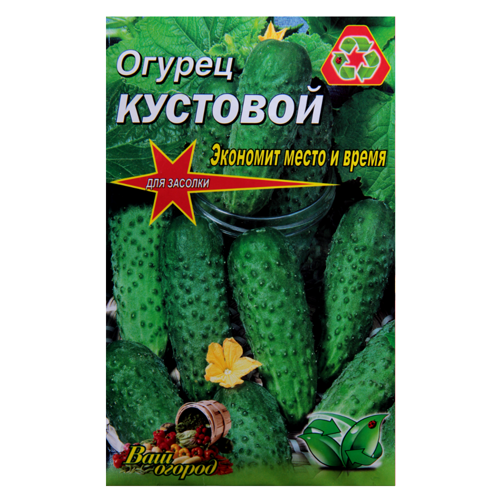 Семена огурца Кустовой скороспелый 3 г (22769)