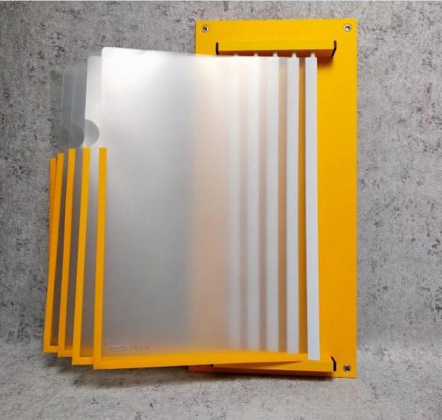 Стенд-книжка Эконом на 5 карманов без заголовка Оранжевый (1516346848) - фото 2 Стенд-книжка Эконом на 5 карманов без заголовка Оранжевый (1516346848) - фото 2