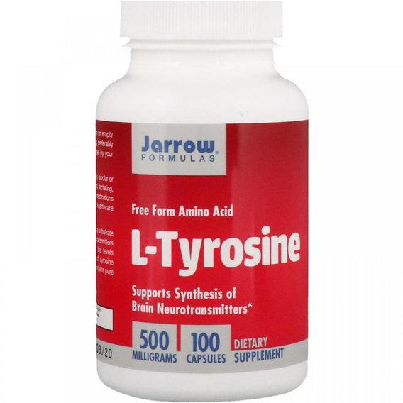 Тирозин Jarrow Formulas L-Tyrosine 500 мг 100 Caps