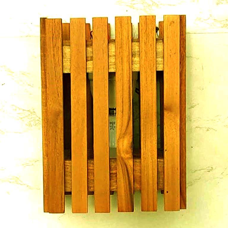 Светильник настенный из дерева Смитвил Карри (БРА-005803)