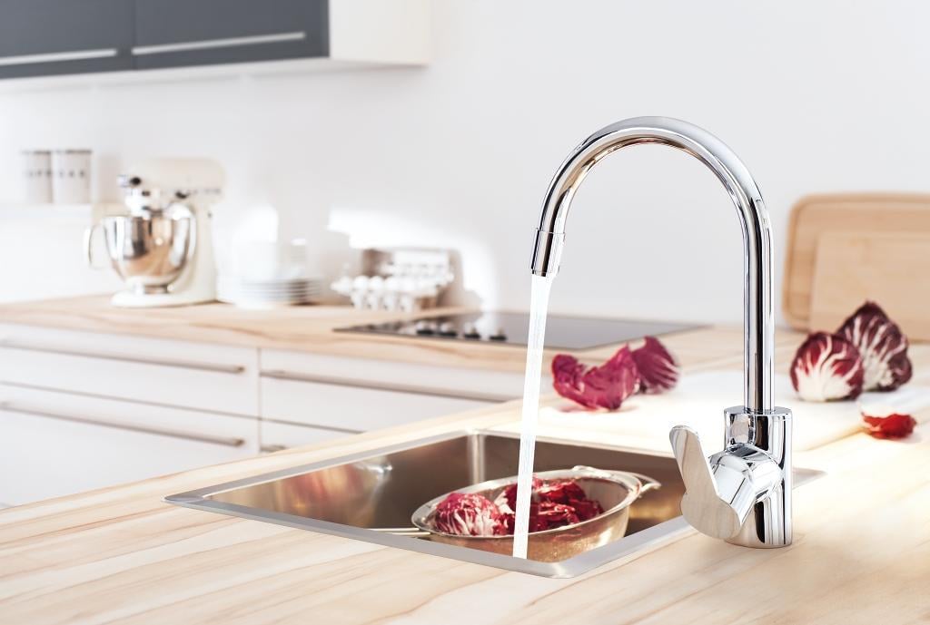 Смеситель для кухни Grohe Eurostyle Cosmopolitan 33975004 однорычажный Хром (149918) - фото 4