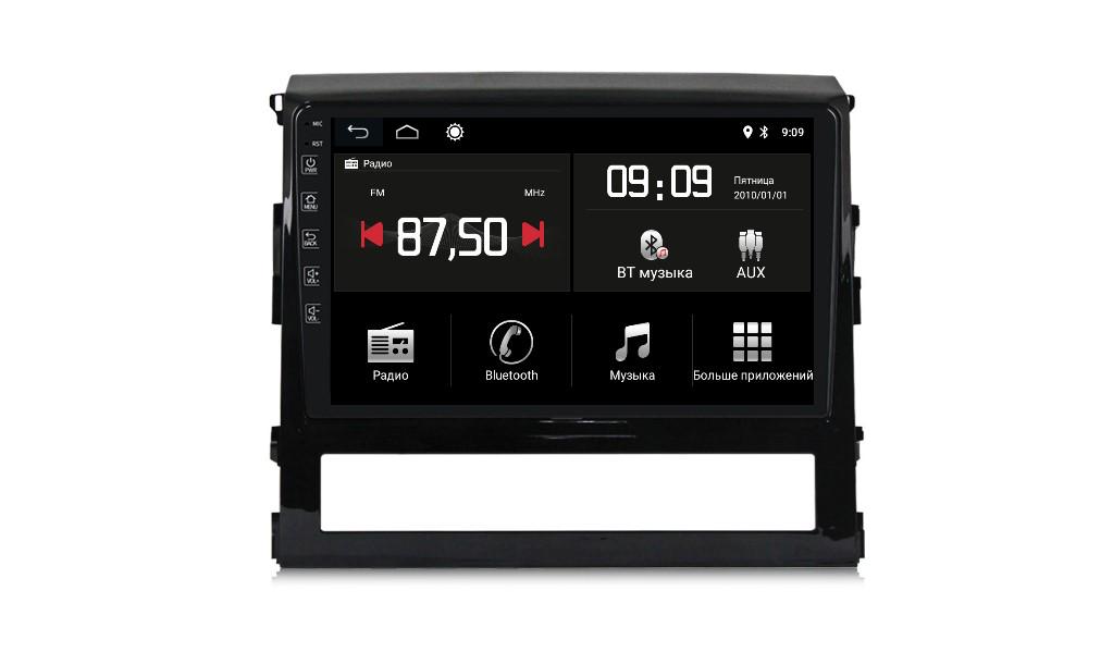 Автомагнитола штатная Torssen MQD9232 для Toyota LC200 2016- г. DSP 9/32 GB 9" (21210323)