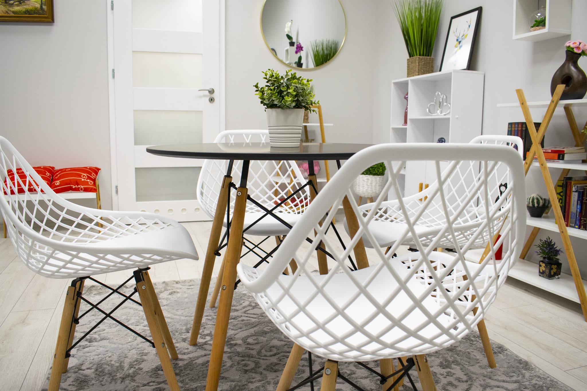 Стулья кухонные LBT SAKAI 4 шт Белый (9490) - фото 9 Стулья кухонные LBT SAKAI 4 шт Белый (9490) - фото 9