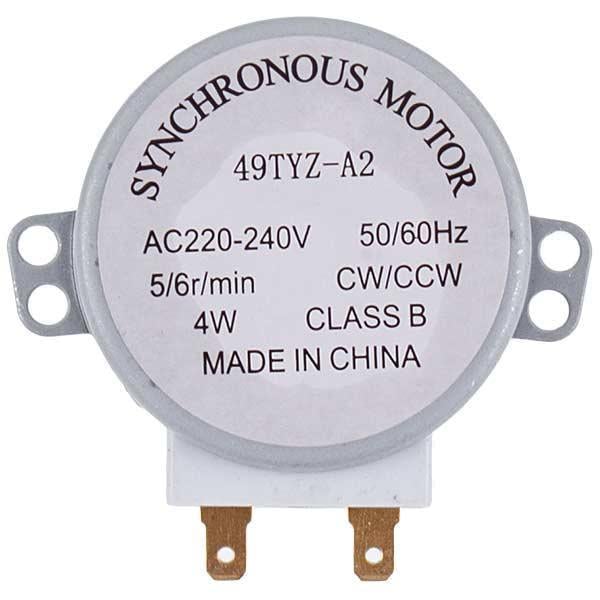 Двигатель поддона 49TYZ-A2 240V 4W для микроволновых печей MWC/BEL/HMT и др. (00000002048)