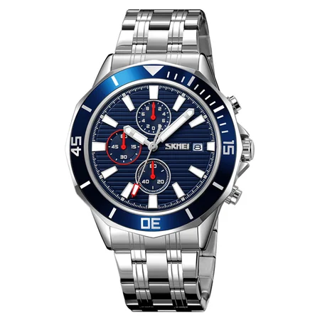 Наручные часы Skmei 9335SIBU Silver/Blue