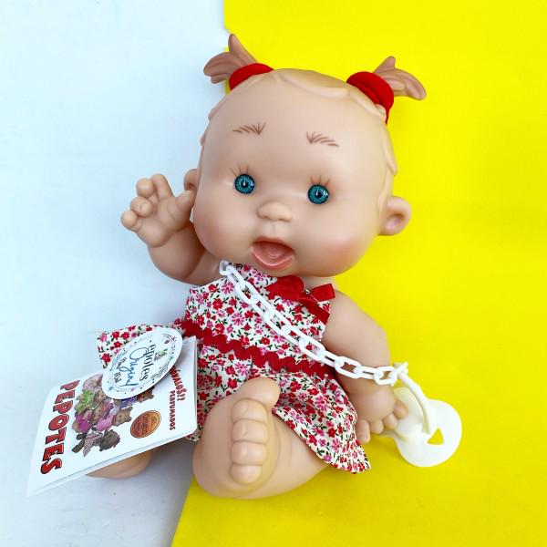 Лялька пупс іспанська ванільна Nines d’Onil дівчинка Pepote mini 26 см
