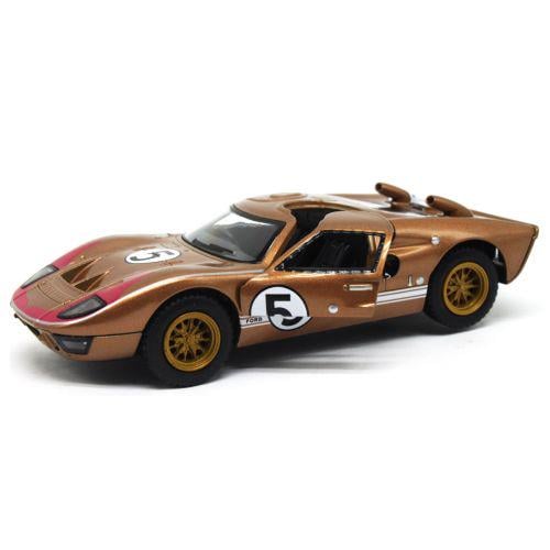 Машинка Ford GT 40 MKII Heritage 12х4, 5х3, 5 см Gold (193510)