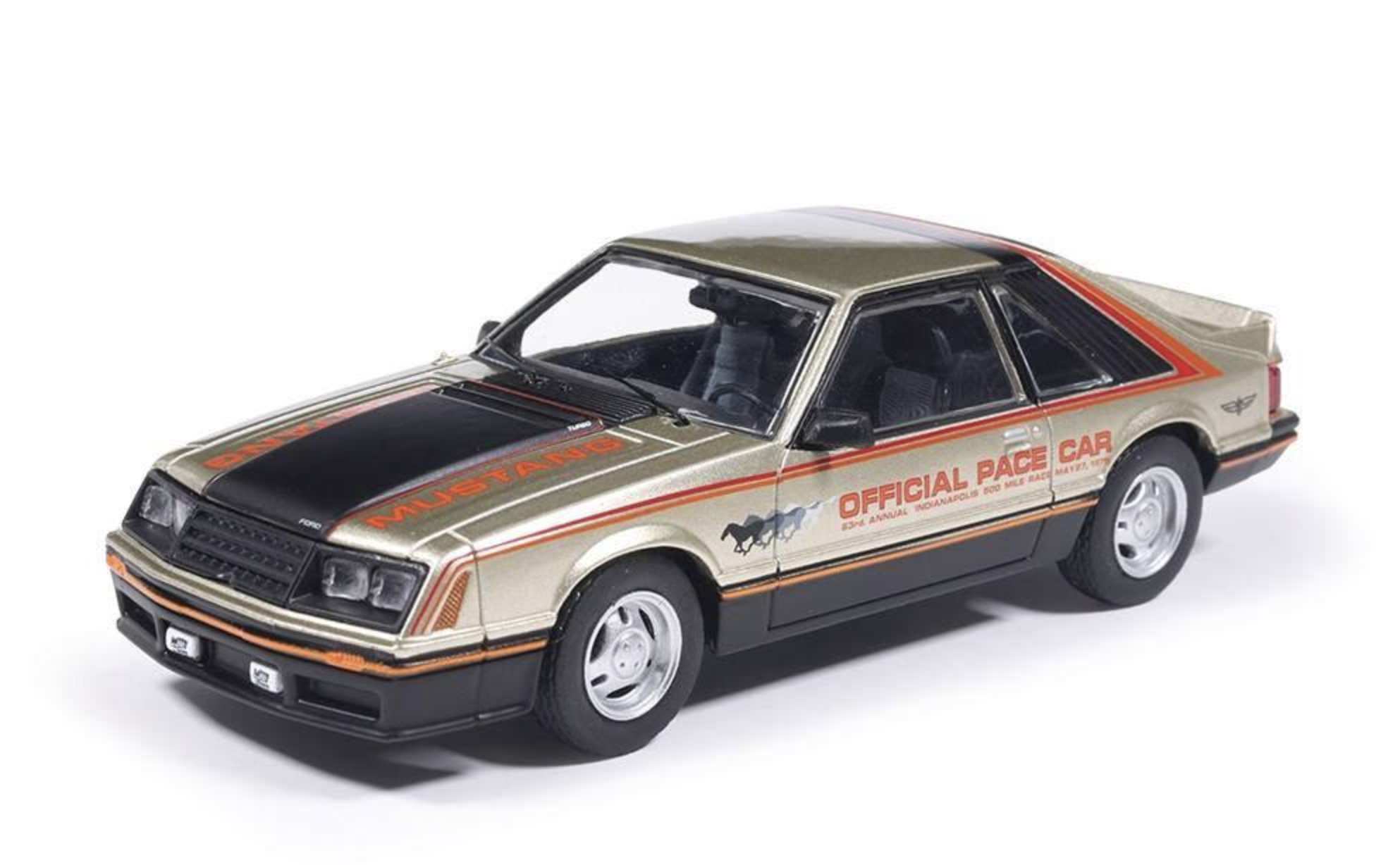Колекційна модель Ford Mustang Indy 500 Pace Car 1979 Ford Mustang Collection 1:43
