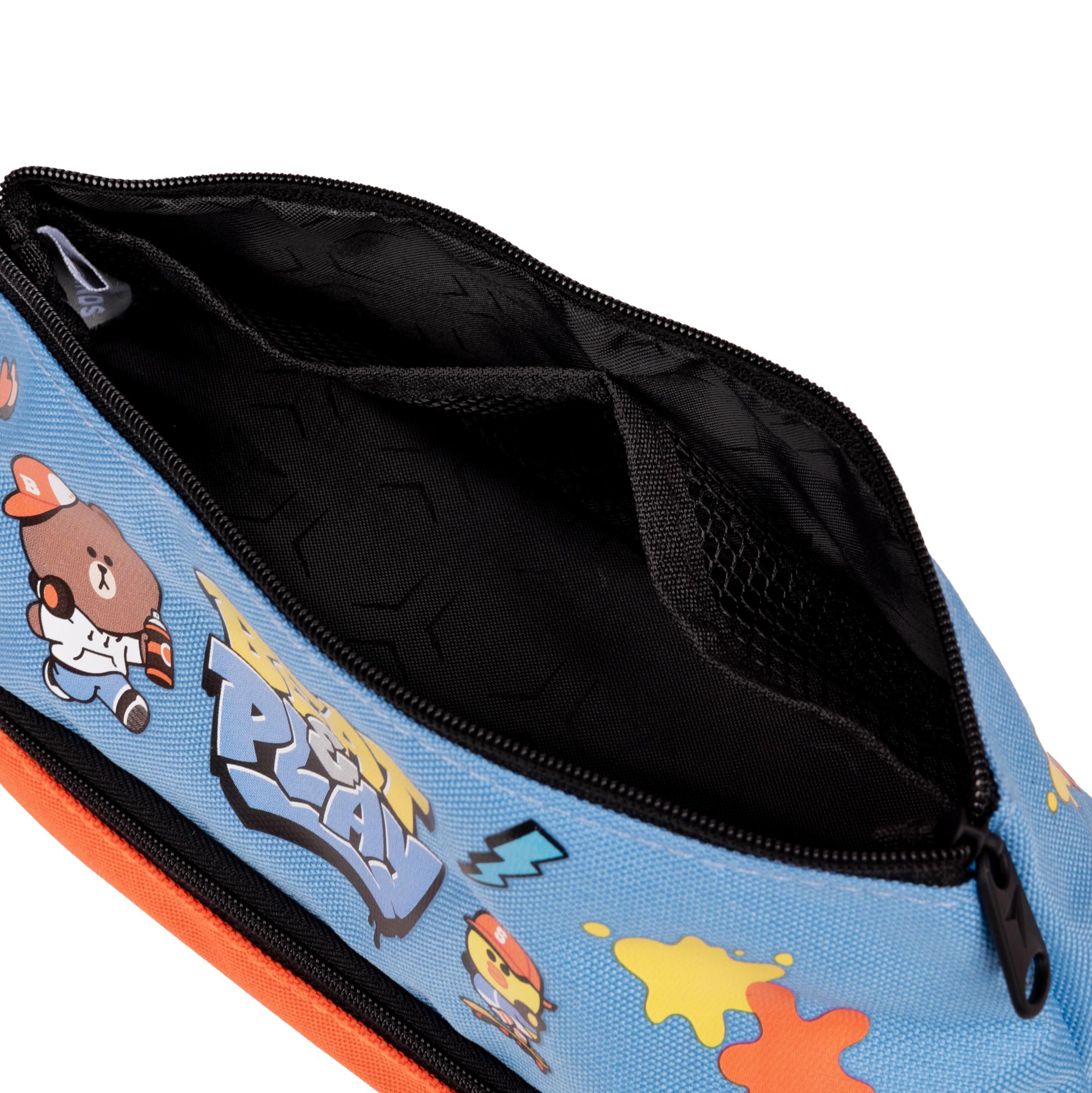 Пенал мягкий YES PH-24-2 Line Friends - фото 2