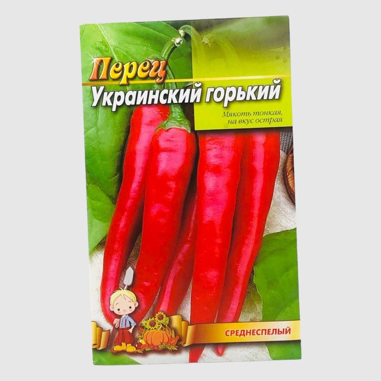 Семена перца горький Украинский 1 г (30025) Семена перца горький Украинский 1 г (30025)