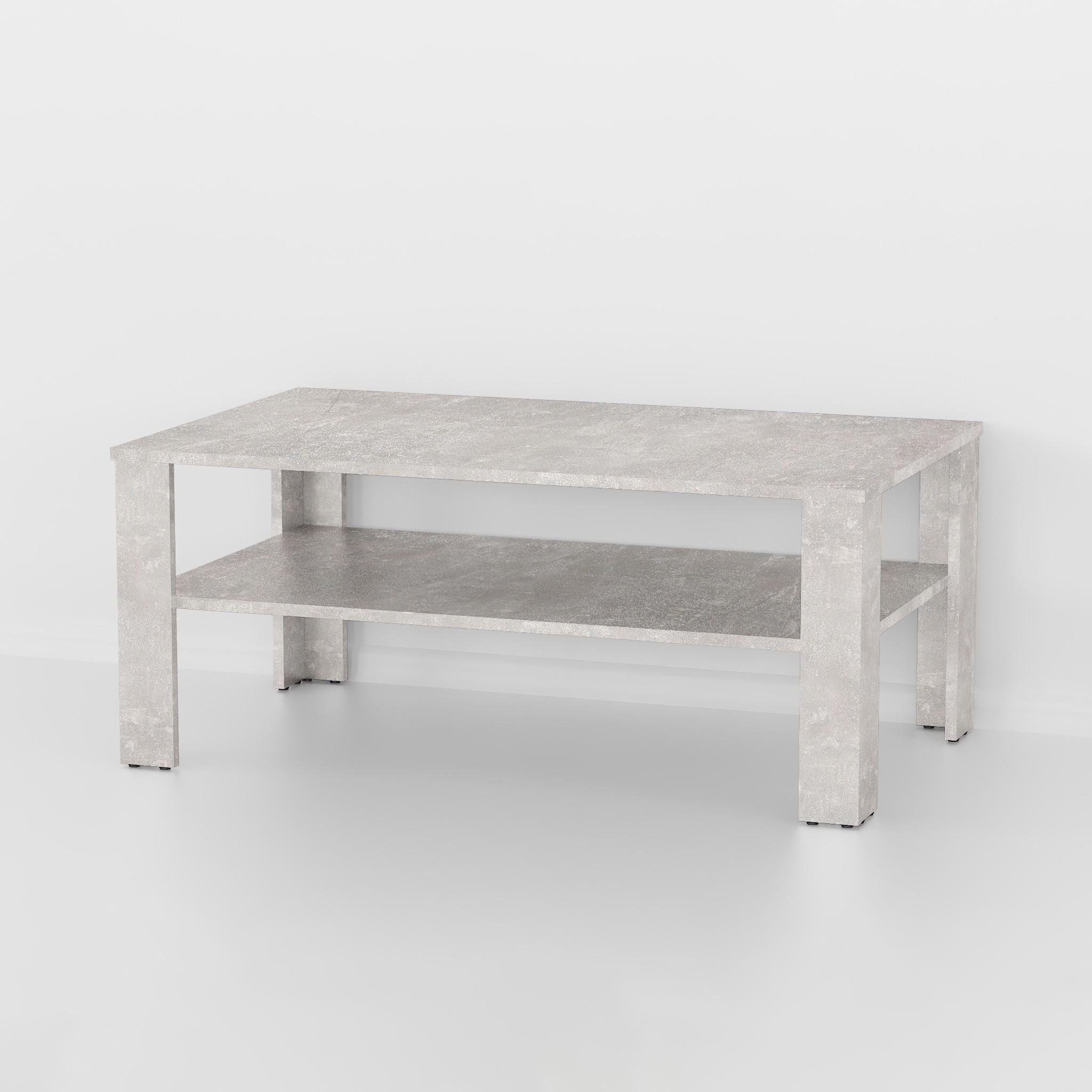 Журнальный стол S-2 1000х600х420 мм Бетон - фото 2 Журнальный стол S-2 1000х600х420 мм Бетон - фото 2