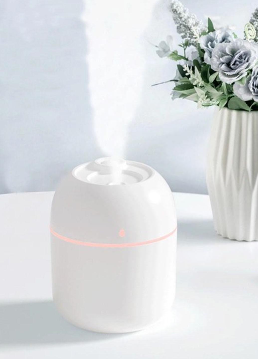 Зволожувач повітря ультразвуковий UKC Humidifier Egg з Led підсвічуванням 220 мл Білий (689U) - фото 6