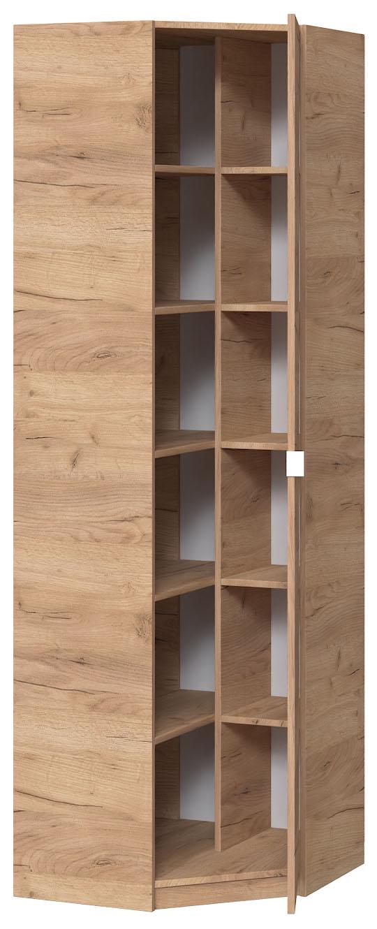 Шафа з полицями кутова Майстер Форм Тетріс 620х376х2000 мм Дуб крафт золотой (33057) Шафа з полицями кутова Майстер Форм Тетріс 620х376х2000 мм Дуб крафт золотой (33057)