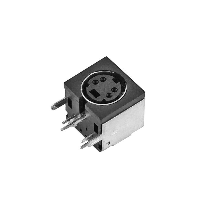 Гнездо mini DIN 4pin монтажное (A163003) Гнездо mini DIN 4pin монтажное (A163003)
