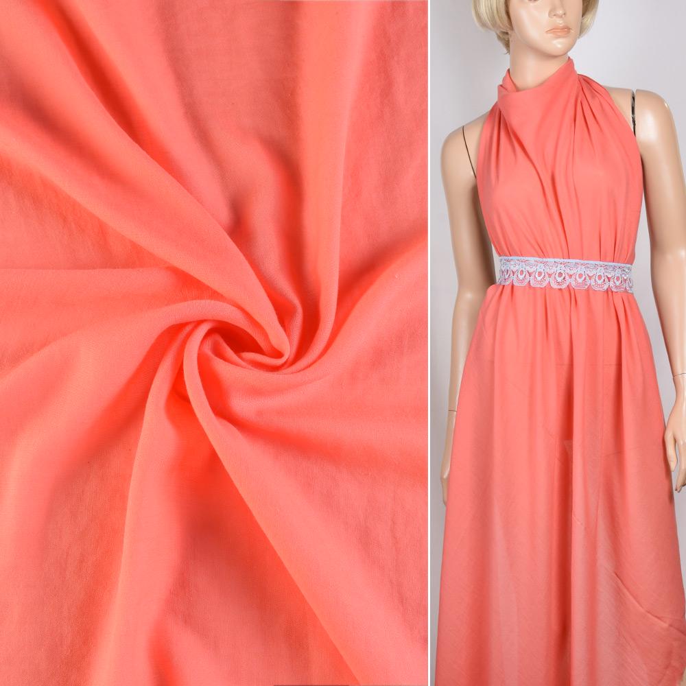 Тканина марлевка ширина 150 см Помаранчевий (12803.087) - фото 2 Тканина марлевка ширина 150 см Помаранчевий (12803.087) - фото 2