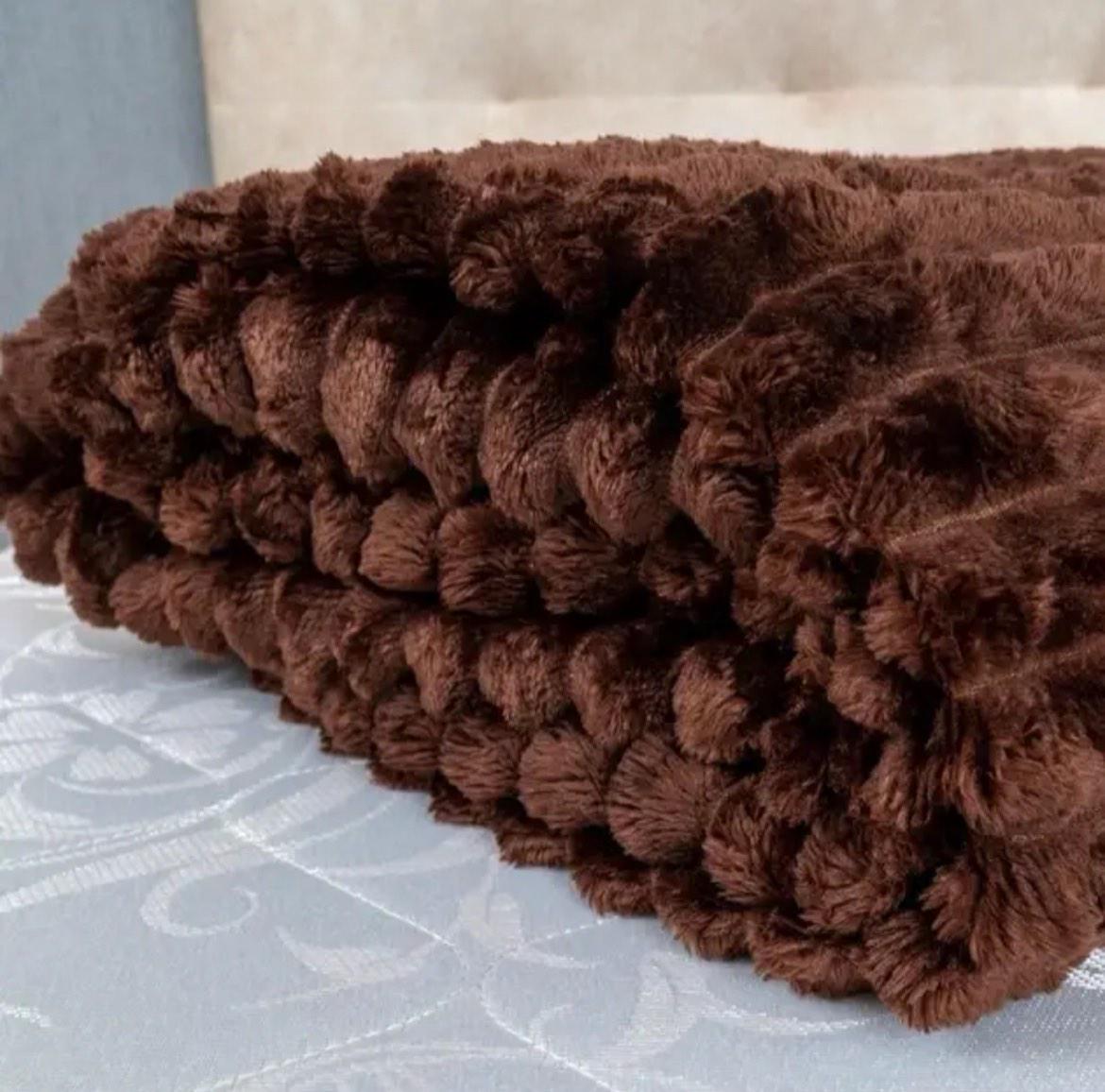 Плєд - покривало велюрове Шарпей широка полоска розмір 200x220 см. - фото 4 Плєд - покривало велюрове Шарпей широка полоска розмір 200x220 см. - фото 4