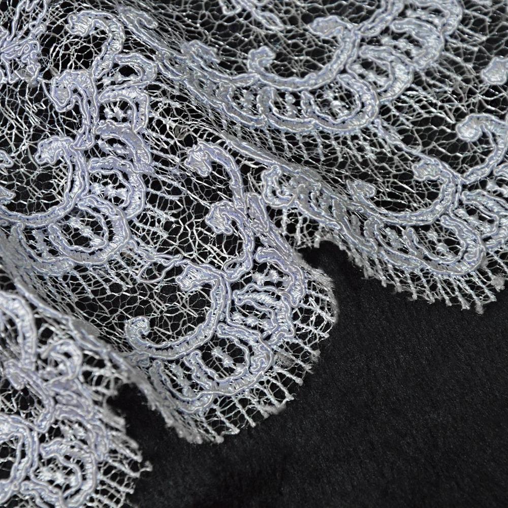 Ткань гипюр Красавица Лиловая (14772)