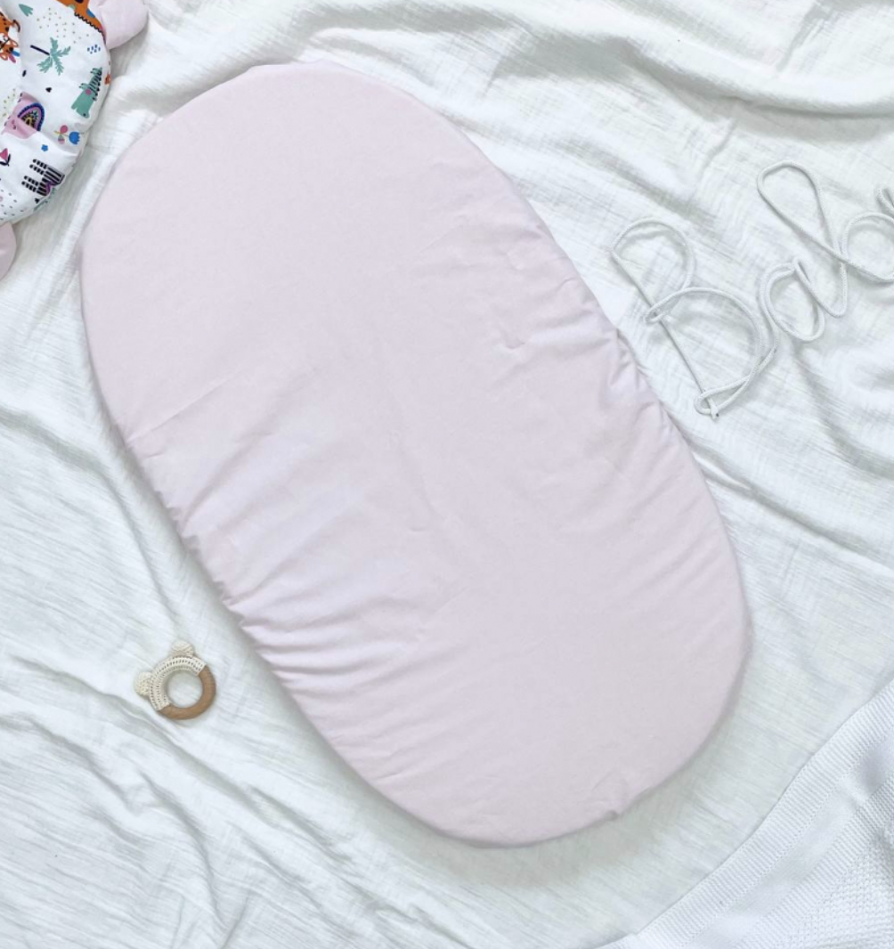 Простирадло в коляску 40х65 см Рожевий (743974)