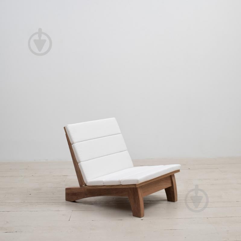 Мягкое деревянное кресло JecksonLoft Мони Белый 0189