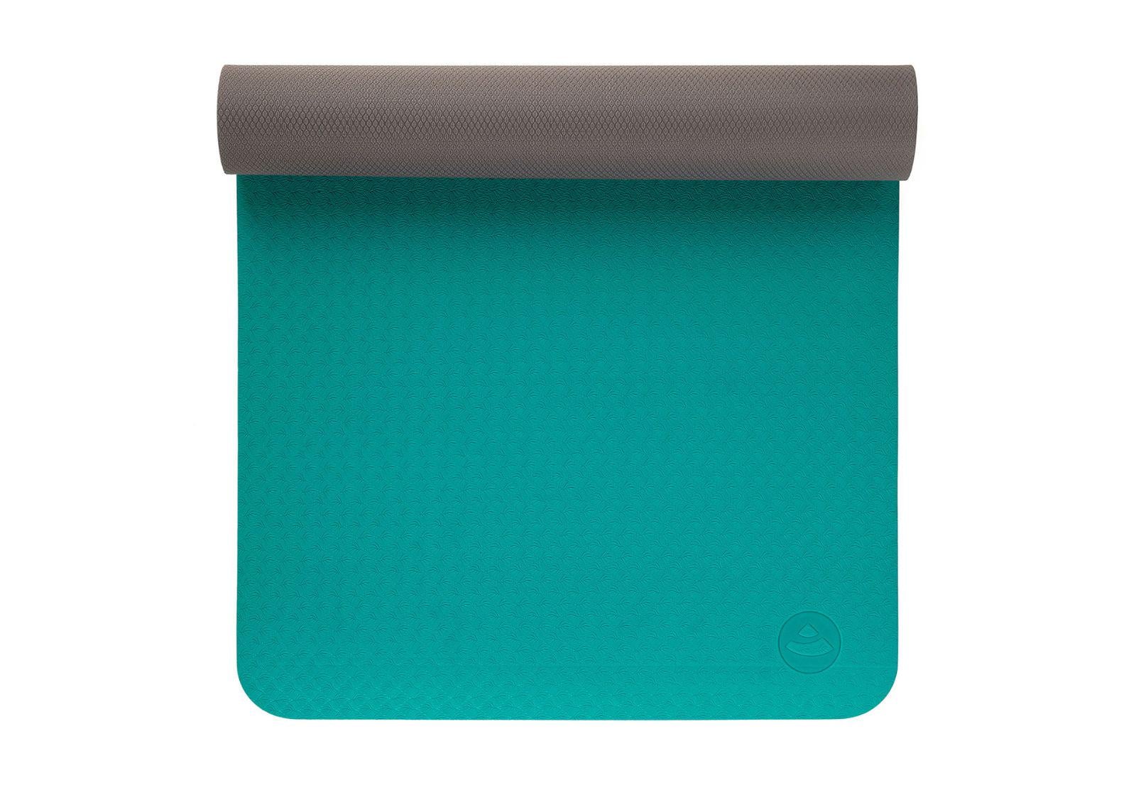 Коврик для йоги Bodhi TPE Flow 183x60x0,5 см Петроль/Антрацит (887PTR)
