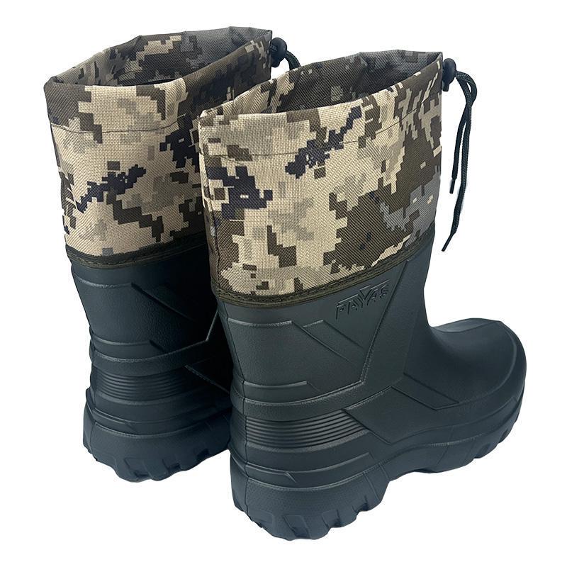 Сапоги мужские пенновые с утеплителем Зеленый 5036-45 p. 41 26,5-27 см (91389600) - фото 4