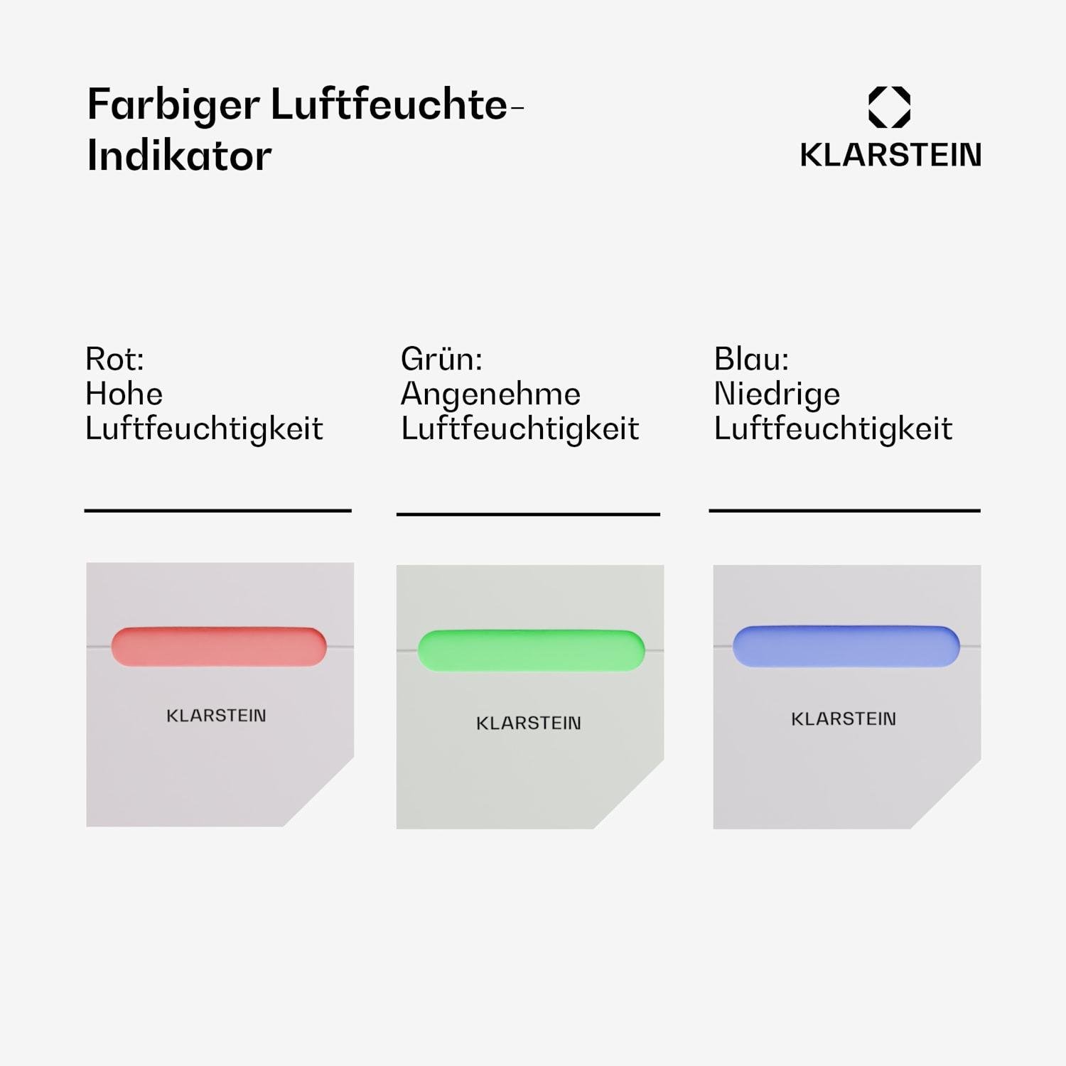 Осушитель воздуха KLARSTEIN AeroDry 10 (10045548) - фото 4 Осушитель воздуха KLARSTEIN AeroDry 10 (10045548) - фото 4