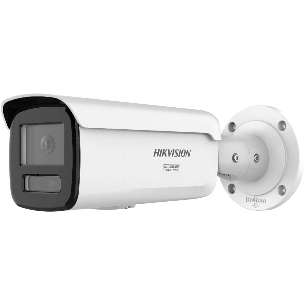 Камера відеоспостереження циліндрична Hikvision DS-2CD2T47G3-LIY 4МП ColorVu 3 з підсвічуванням 60м 2,8 мм