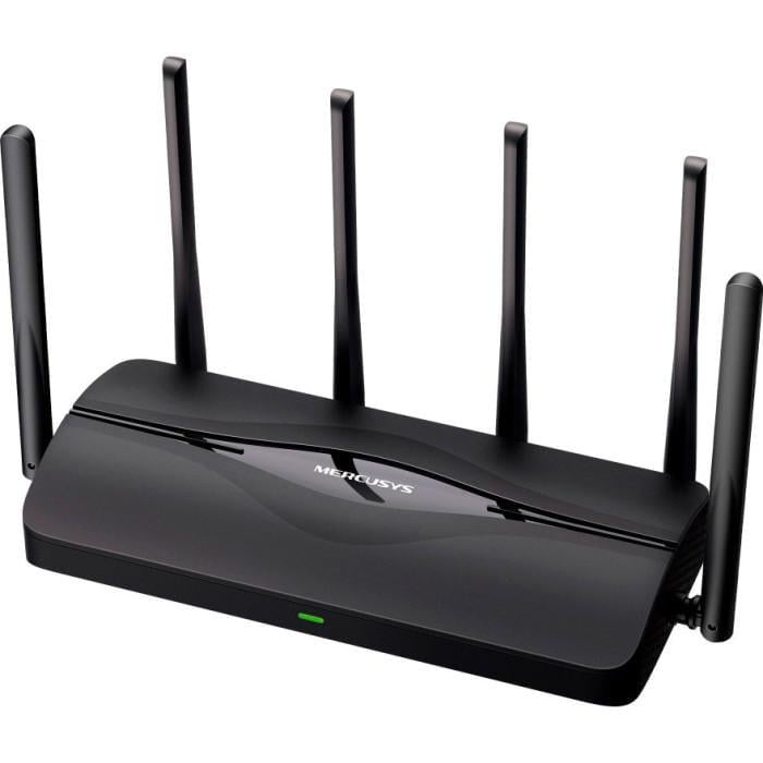 Маршрутизатор беспроводной Mercusys MR37BE Wi-Fi 7 BE6500 2,4/5 ГГц 1x2.5 GbE 2xGbE 6 антенн Black (36943910)