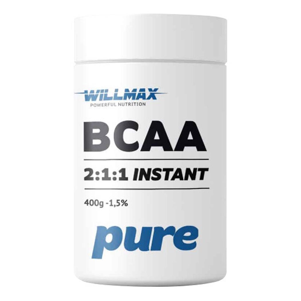 Аминокислоты Willmax BCAA 2:1:1 Instant 400 г Без вкуса (10564-01)