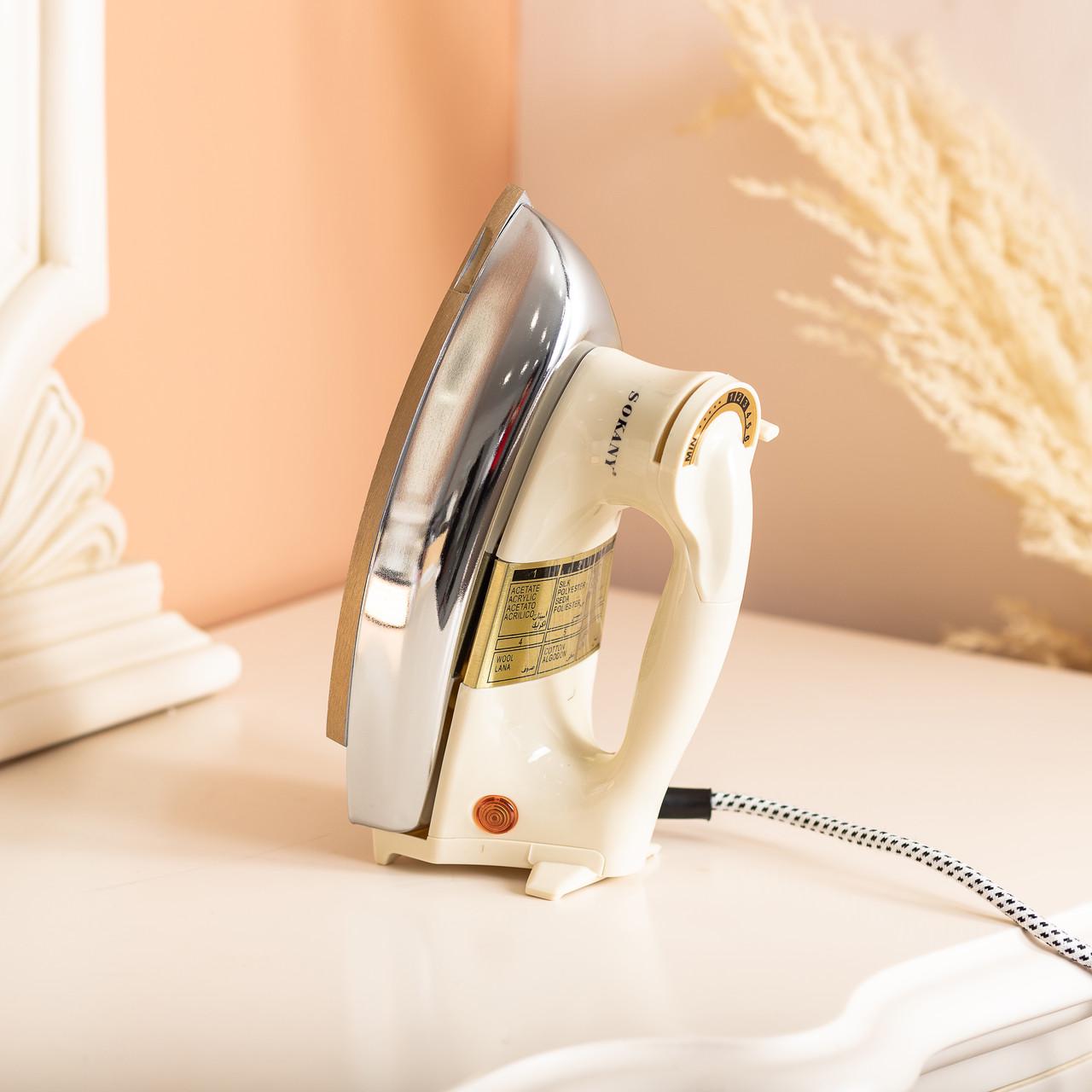 Утюг Sokany SK-3002 профессиональный с керамической подошвой 1200 Вт (SK-3002) - фото 2