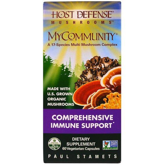 Грибний комплекс Fungi Perfecti MyCommunity 17 Mushroom Complex 60 Veg Caps (FPI-03812)