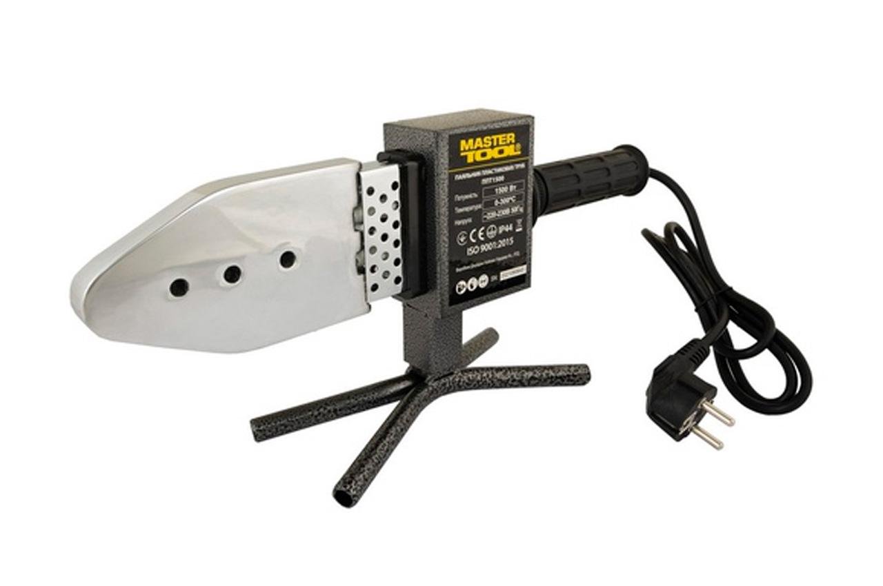 Паяльник для пластикових труб MasterTool 1500 Вт 20-63 мм
