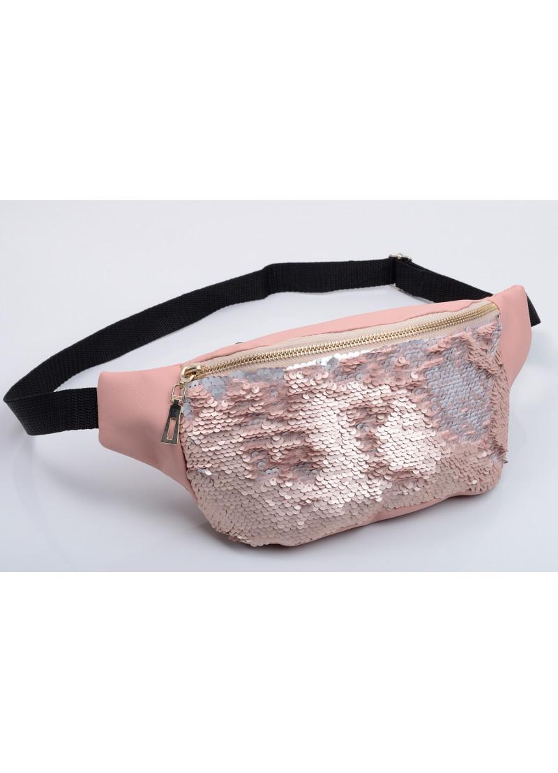 Сумка-бананка Sambag Tirso MSOc Розовый (80119006c)