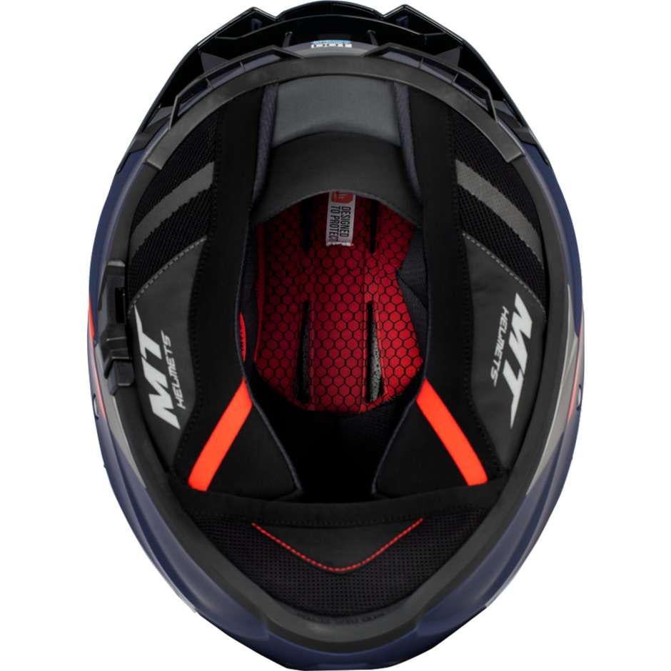 Мотошлем MT HELMETS Thunder 4 SV Mil A11 M Matt Black (23670) - фото 6