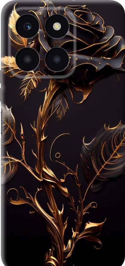Чехол на Huawei honor X6A Роза 3 (5552u-3340-42517)