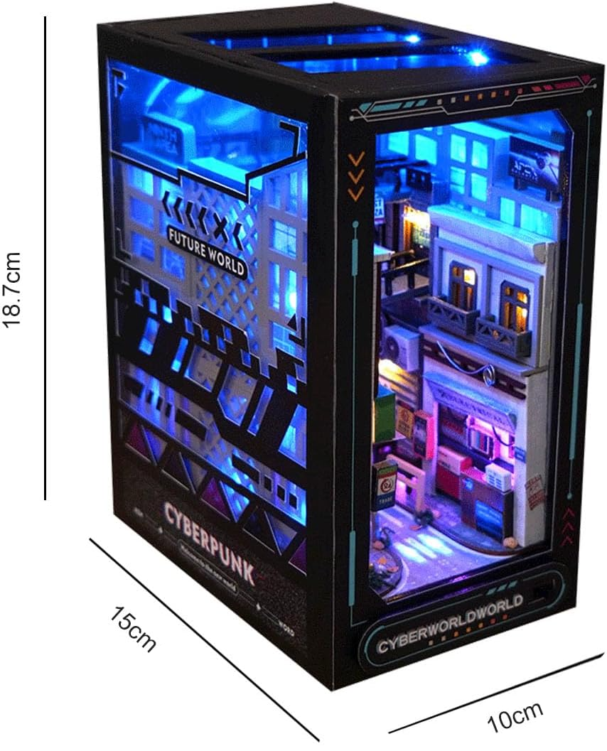 Румбокс 3D Кіберпанк з підсвічуванням (2526388916) - фото 4 Румбокс 3D Кіберпанк з підсвічуванням (2526388916) - фото 4