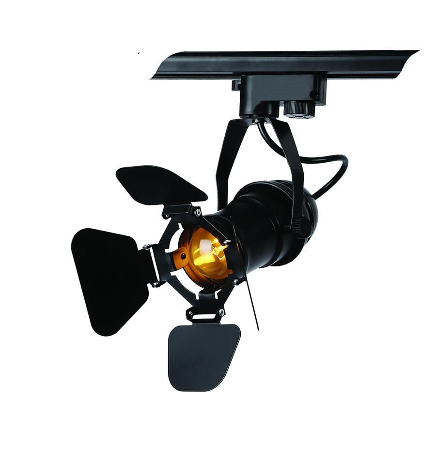 Светильник трековый 761GD01-1 BK трек Черный (LVS1120)
