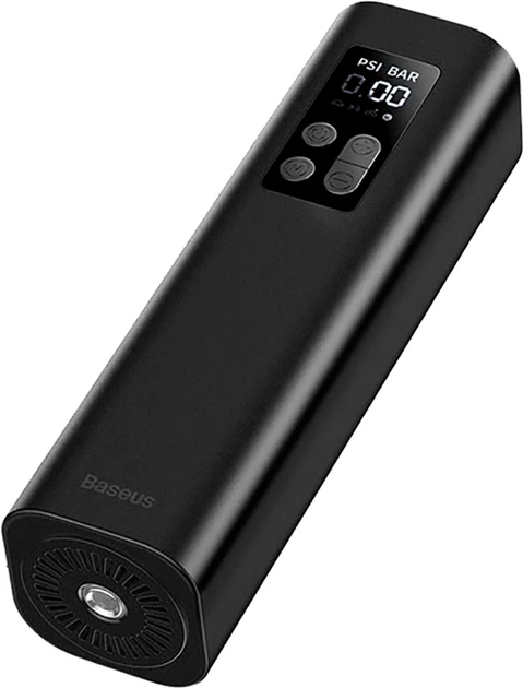 Автомобильный насос Baseus Super Mini Inflator Pump Black (KST-CRCQ000001)