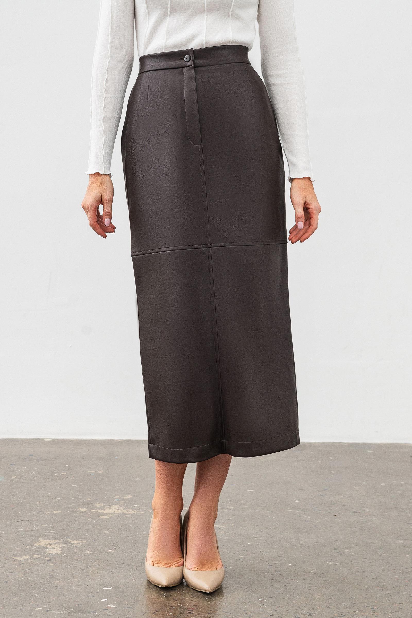 Юбка Lesia Ирели 2 р. 48 Коричневый (151960000)