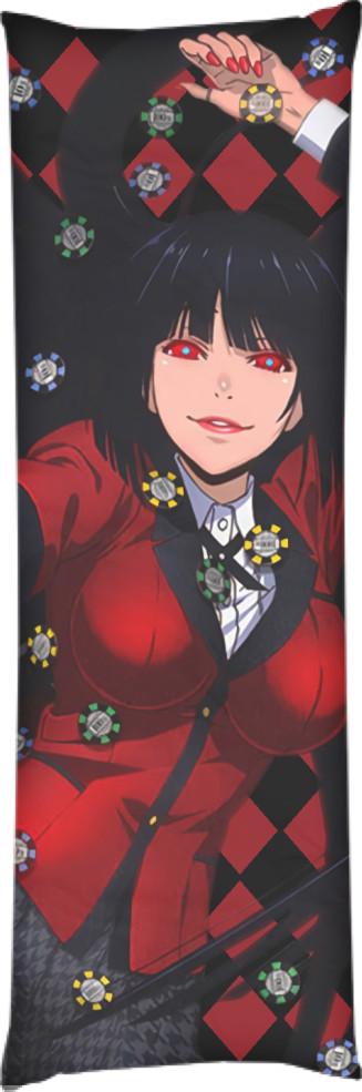 Подушка дакимакура Kakegurui Yumeko Jabami 50x150 см (13545498) Подушка дакимакура Kakegurui Yumeko Jabami 50x150 см (13545498)