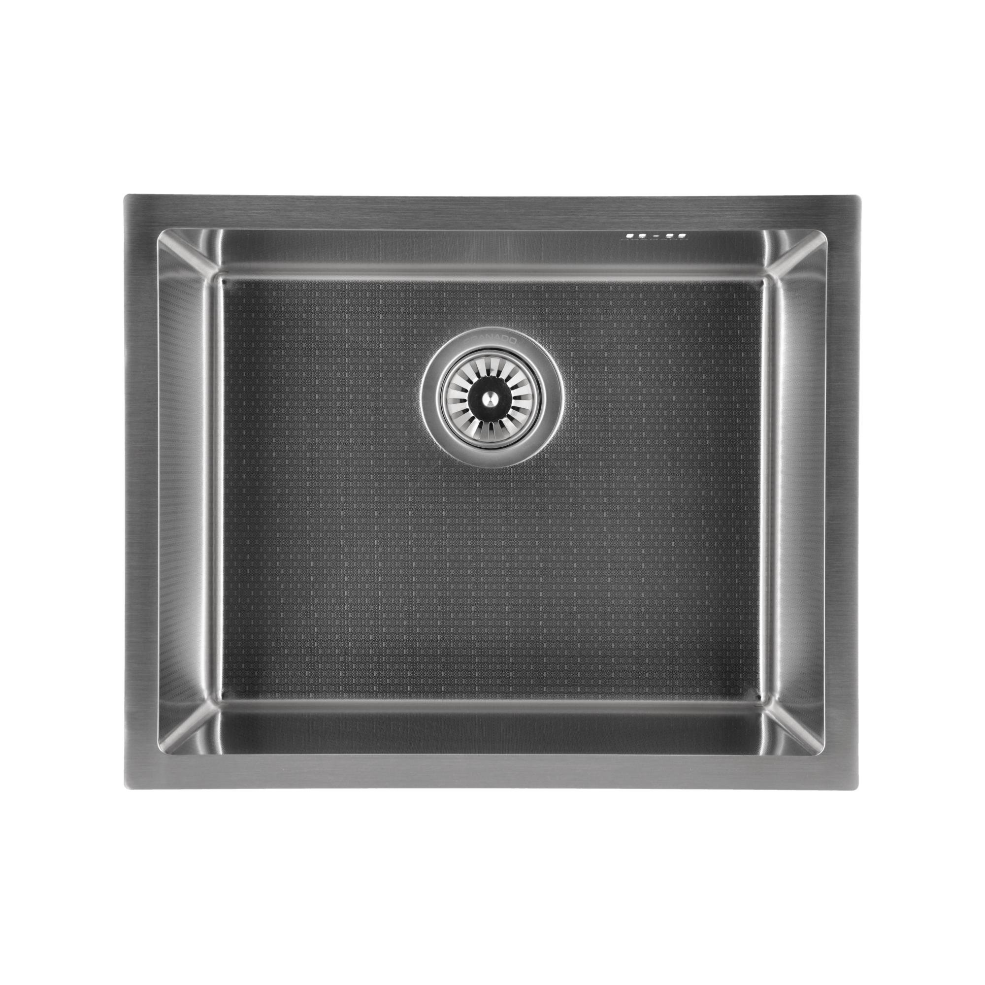 Мийка для кухні Granado Under top Max Steel S304 Honeycomb 53х43х22 см