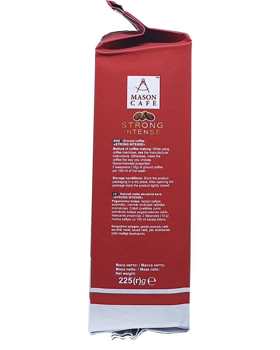 ᐉ Кофе Mason cafe Strong intense молотый 225 г (52378) • Купить в Киеве ...