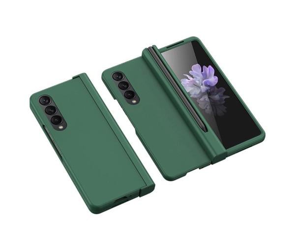 Чехол-накладка Omeve Shockproof Pen Holder для Samsung Galaxy Fold4 из защитным стеклом Зелёный Чехол-накладка Omeve Shockproof Pen Holder для Samsung Galaxy Fold4 из защитным стеклом Зелёный